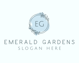 Wreath Wedding Planner logo design