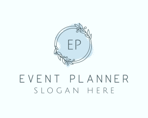 Wreath Wedding Planner logo design