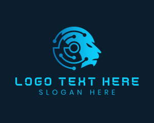 Technology - Lion Circuit Technology logo design