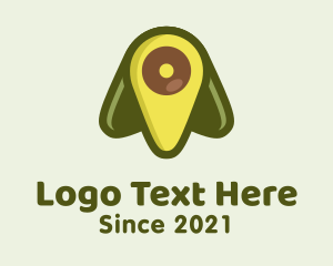 Green - Green Avocado Location logo design