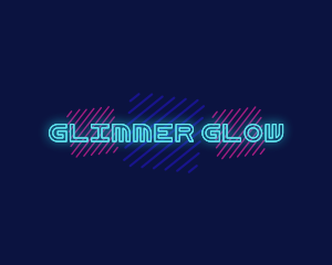 Neon Light Business logo design