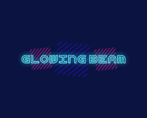 Neon Light Business logo design