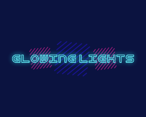 Neon Light Business logo design