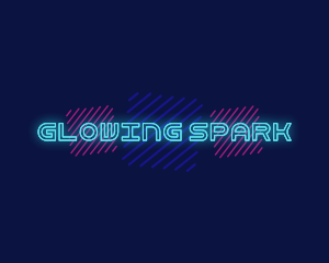 Neon Light Business logo design