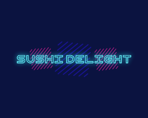 Neon Light Business logo design