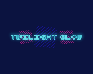 Neon Light Business logo design