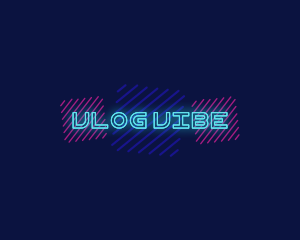 Neon Light Business logo design