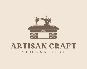 Artisan Sewing Machine logo design