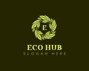 Botanical Eco Sustainable logo design