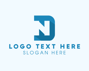 Modern - Modern Shadow Business logo design