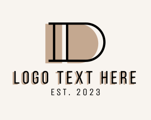 Advisory - Elegant Media Letter D logo design