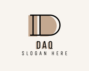 Professional Business Letter D  logo design