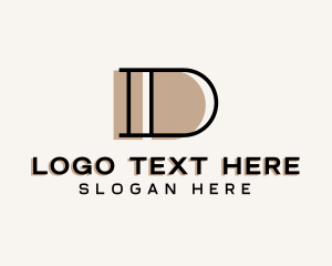 Professional Business Letter D  logo design