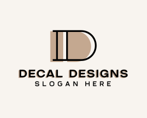 Professional Business Letter D  logo design