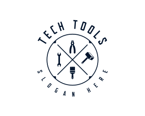 Hardware - Construction Hardware Tools logo design