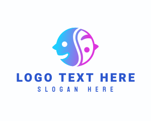 Human People Consulting logo design