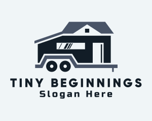 Miniature Trailer House logo design