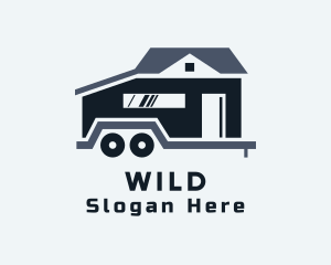 Miniature Trailer House logo design