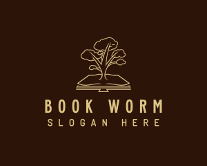 Book - Book Tree Education logo design