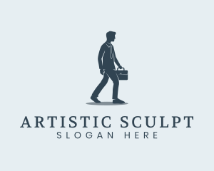 Professional Businessman Staff logo design