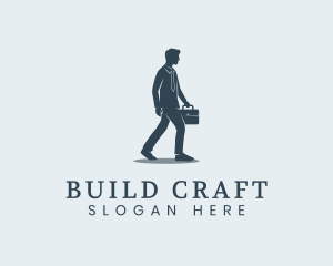 Professional Businessman Staff logo design