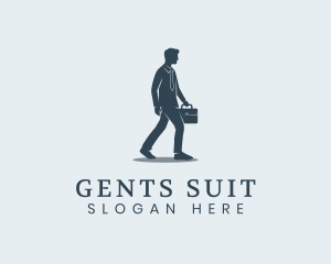 Professional Businessman Staff logo design