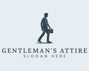 Menswear - Professional Businessman Staff logo design