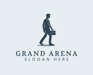 Professional Businessman Staff logo design