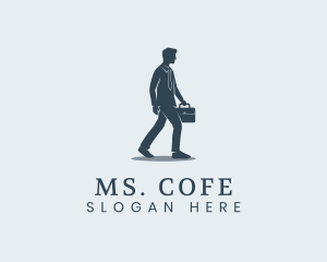 Professional Businessman Staff logo design