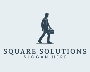 Professional Businessman Staff logo design