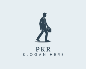 Professional Businessman Staff logo design