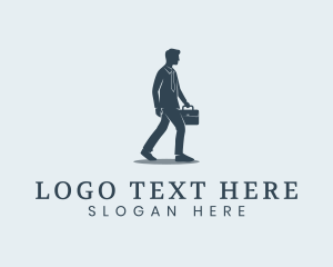 Work - Professional Businessman Staff logo design