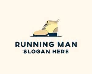 Shoemaking - Leather Boots Shoes logo design