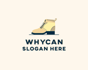 Shoe Repair - Leather Boots Shoes logo design