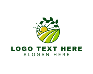 Farming - Nature Field Agriculture logo design