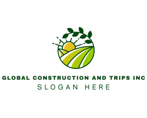 Trip - Nature Field Agriculture logo design