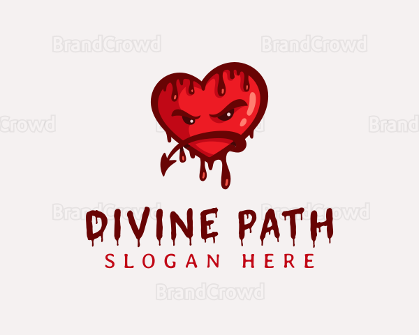 Bloody Demon Heart Logo