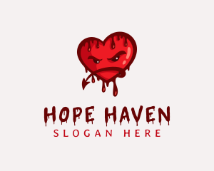 Bloody Demon Heart Logo