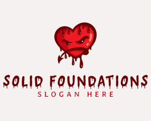 Bloody Demon Heart Logo