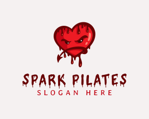 Bloody Demon Heart Logo