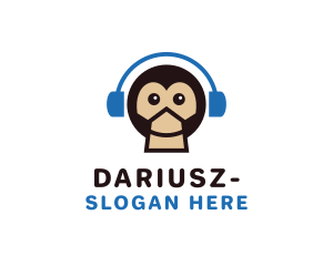 Monkey Music Headphones Logo