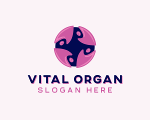 Human Support Organization logo design