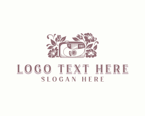 Videographer - Studio Floral Photography logo design