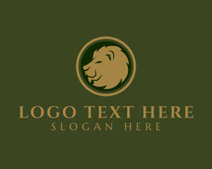 Shelter - Finance Lion Head logo design