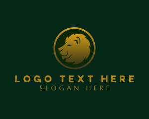 Veterinarian - Finance Lion Head logo design