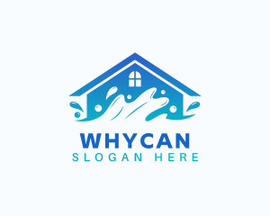 House Splash Cleaning Logo