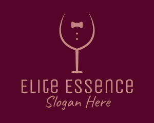 Suit - Elegant Winery Glass logo design