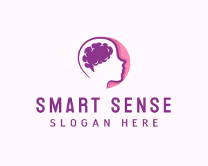 Intelligence - Brain Intelligence Neurologist logo design