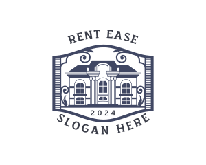 Real Estate Mansion logo design