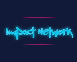 Graffiti Neon Wordmark logo design